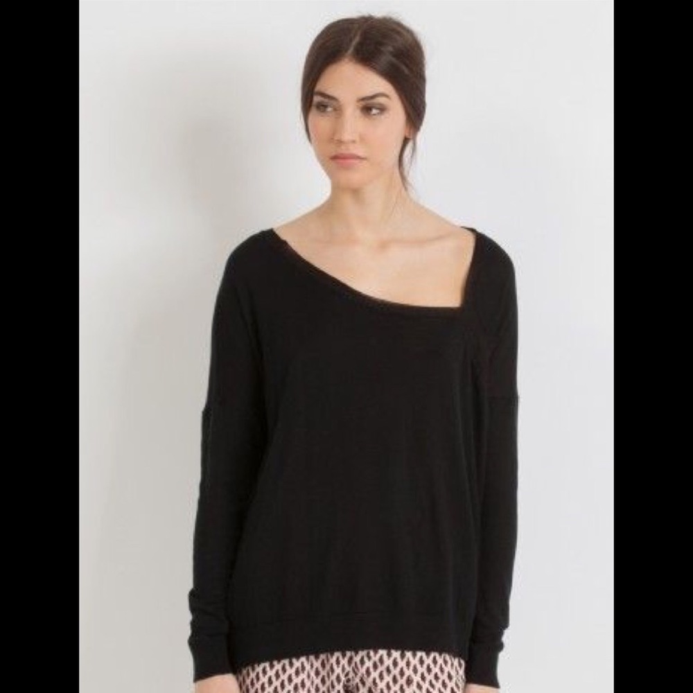 👚MAJE PARIS👚 Cashmere Blend Oversized Top sz 1